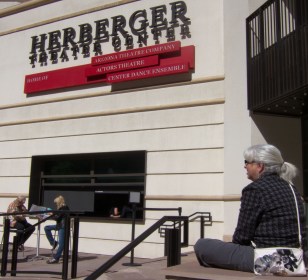 People watching Herberger