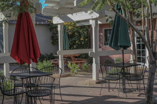 alo cafe outdoor seating