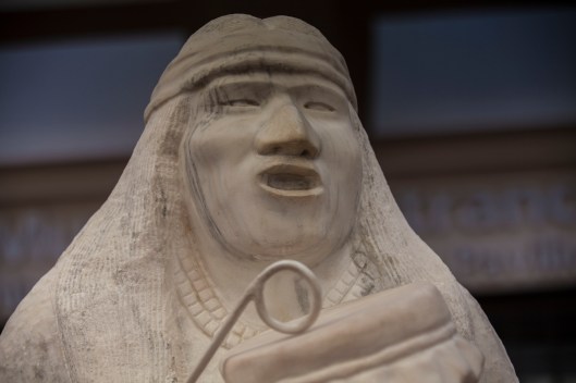 statue at heard museum