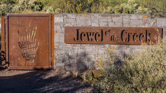 jewal of the creek entrance